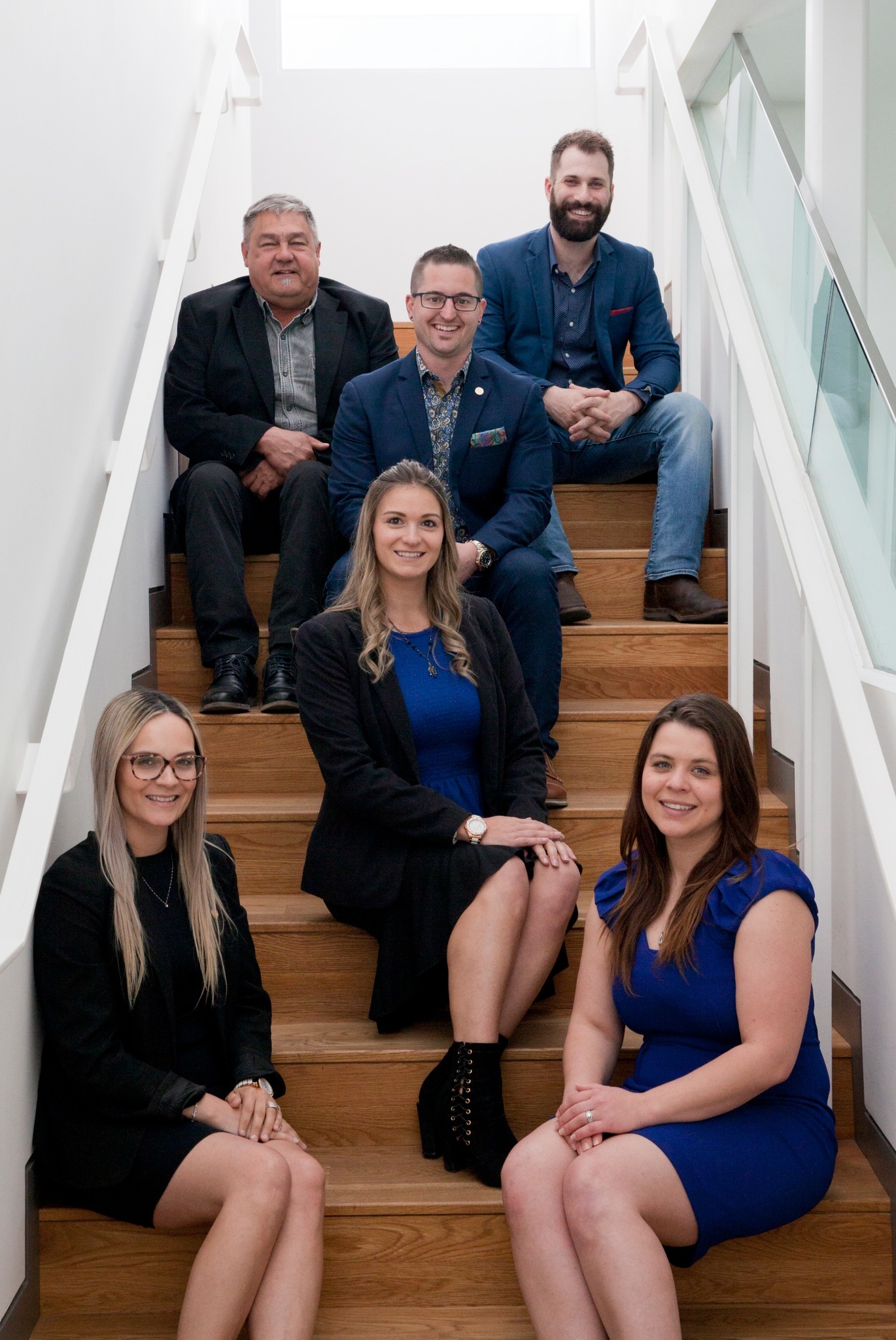 Kinetic Financial team representing our commitment to the community